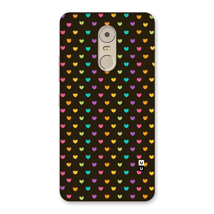 Rainbow Hearts Back Case for Lenovo K6 Note