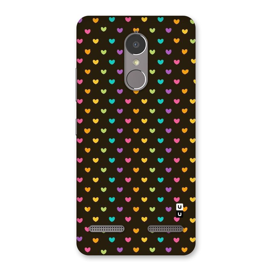 Rainbow Hearts Back Case for Lenovo K6 Power