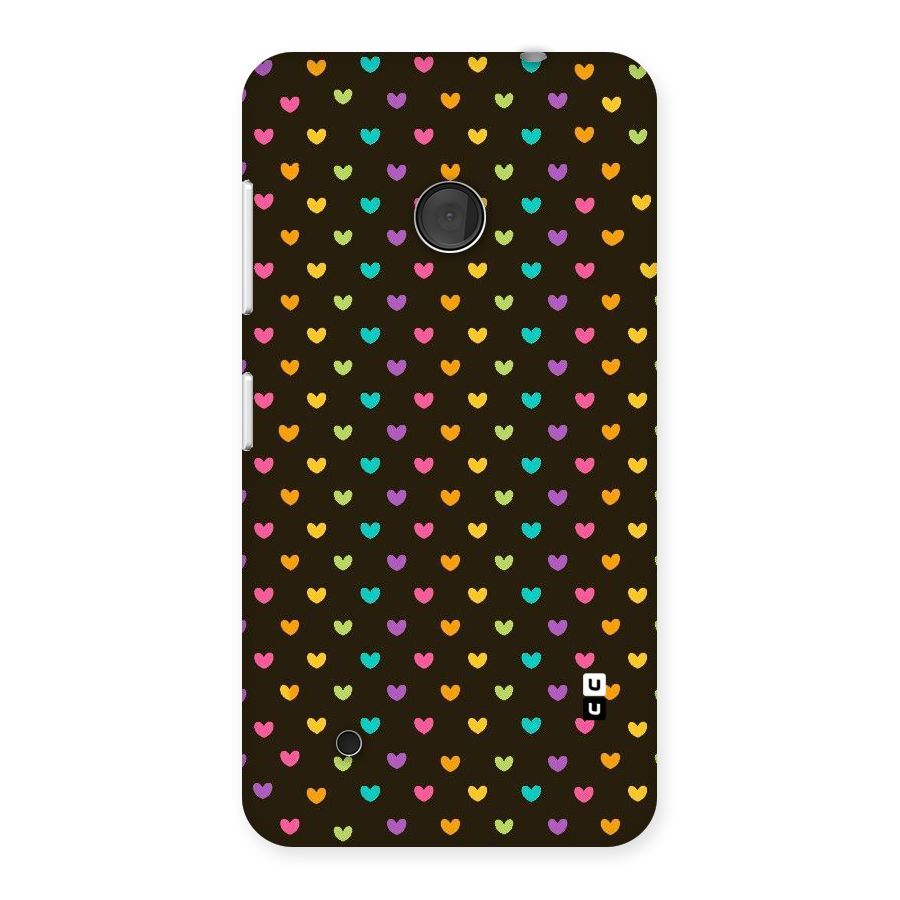 Rainbow Hearts Back Case for Lumia 530