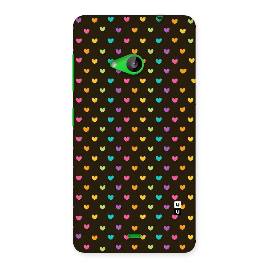 Rainbow Hearts Back Case for Lumia 535