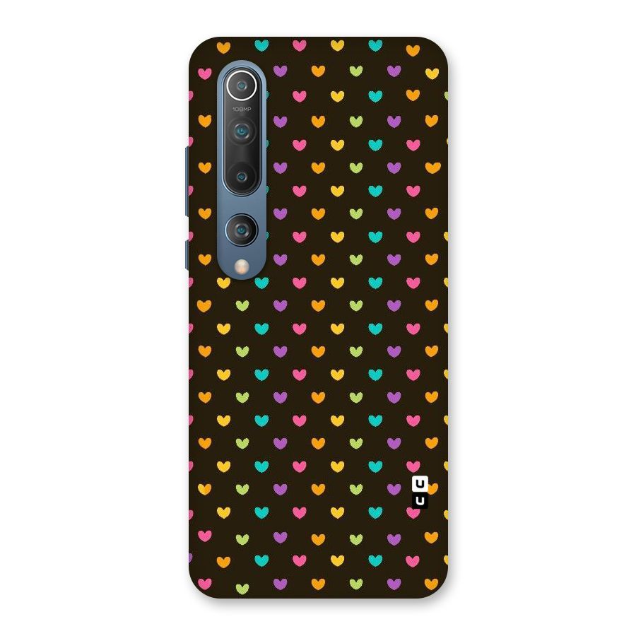Rainbow Hearts Back Case for Mi 10