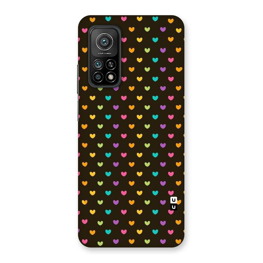 Rainbow Hearts Back Case for Mi 10T 5G