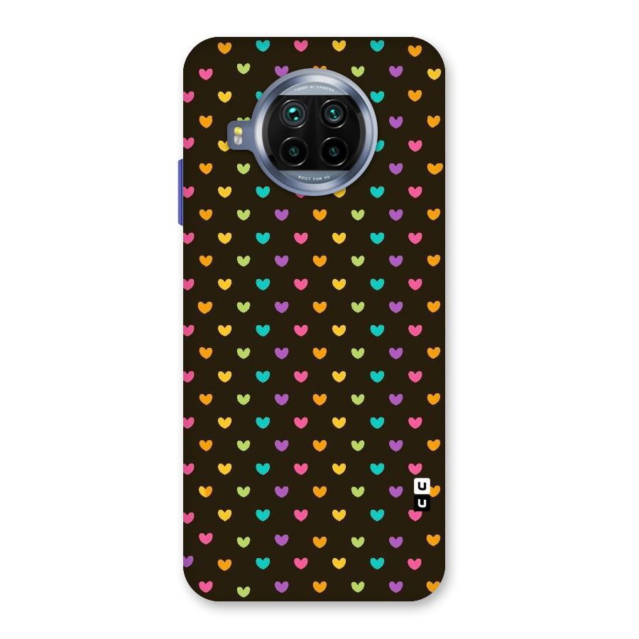 Rainbow Hearts Back Case for Mi 10i