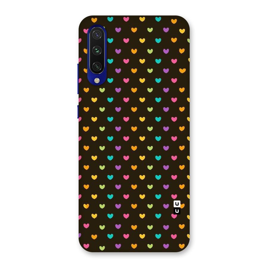 Rainbow Hearts Back Case for Mi A3