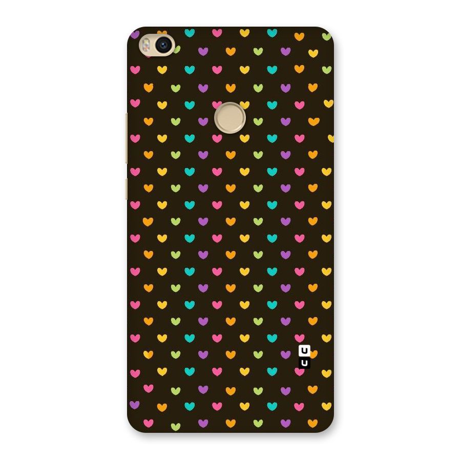 Rainbow Hearts Back Case for Mi Max 2