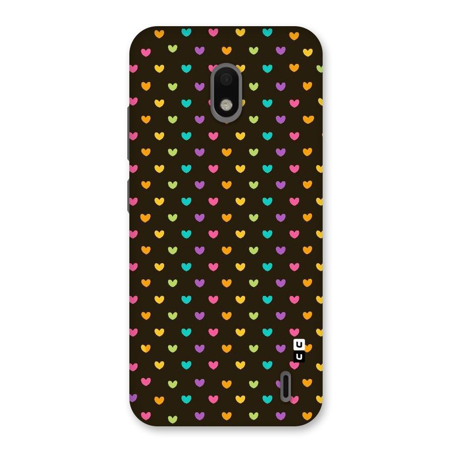 Rainbow Hearts Back Case for Nokia 2.2