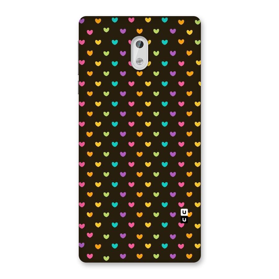 Rainbow Hearts Back Case for Nokia 3