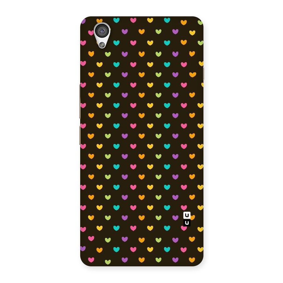 Rainbow Hearts Back Case for OnePlus X