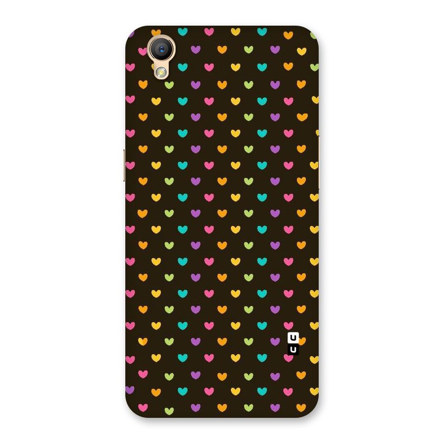 Rainbow Hearts Back Case for Oppo A37