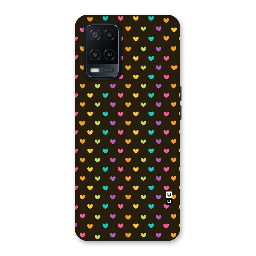 Rainbow Hearts Back Case for Oppo A54