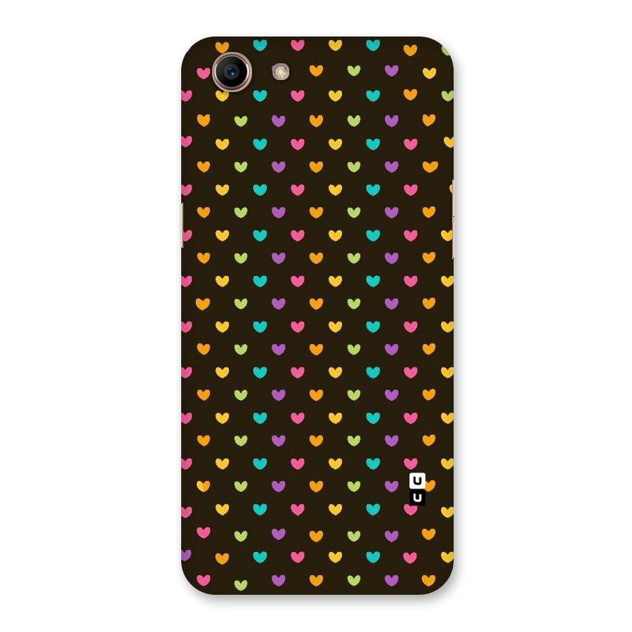Rainbow Hearts Back Case for Oppo A83 (2018)