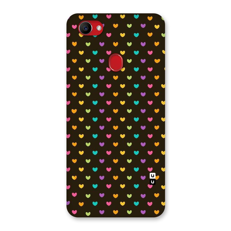 Rainbow Hearts Back Case for Oppo F7