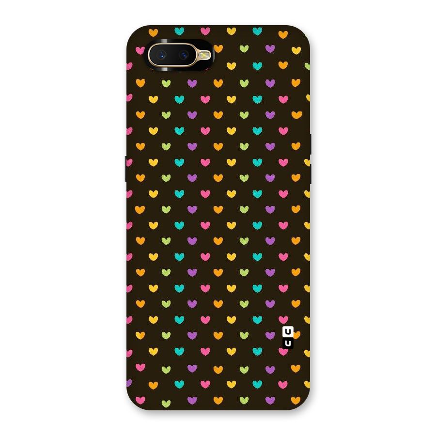Rainbow Hearts Back Case for Oppo K1