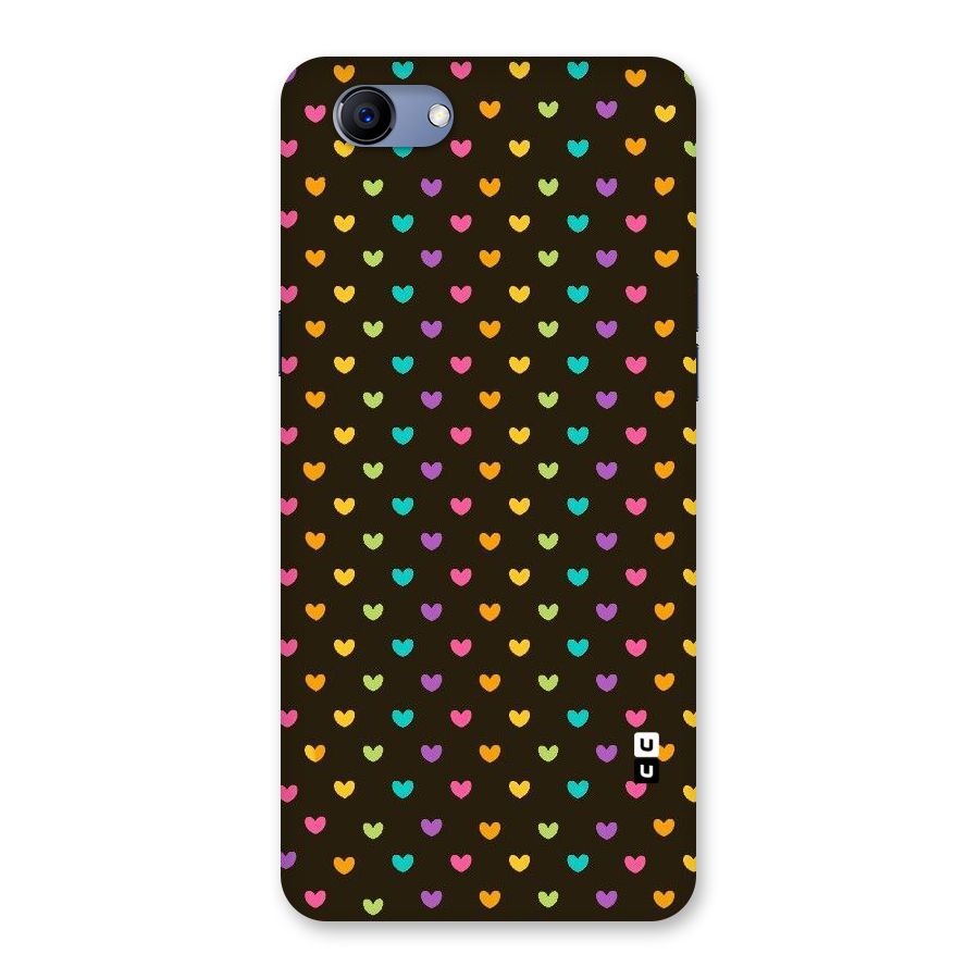 Rainbow Hearts Back Case for Oppo Realme 1