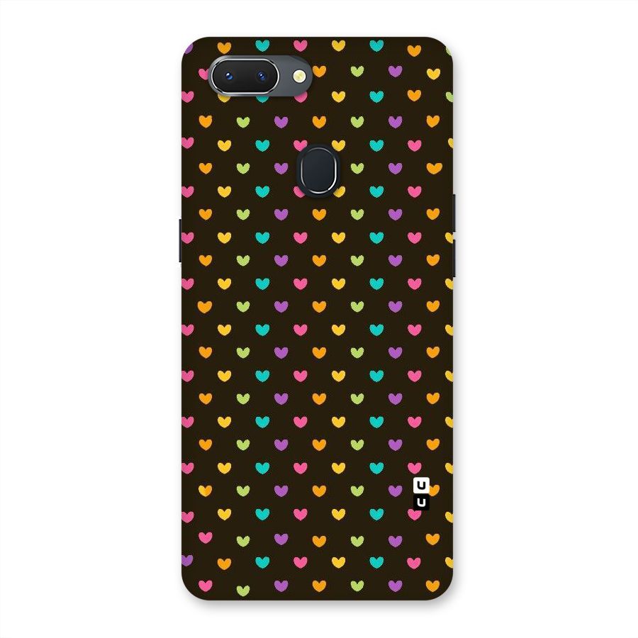 Rainbow Hearts Back Case for Oppo Realme 2