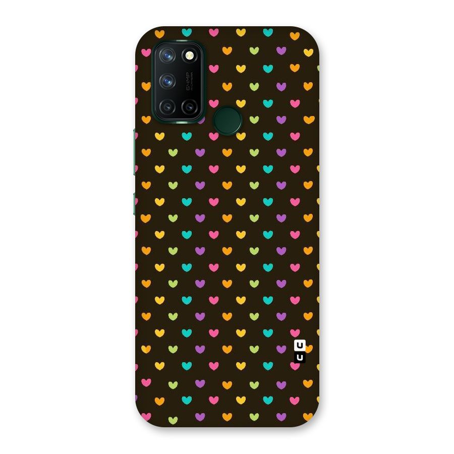 Rainbow Hearts Back Case for Realme 7i