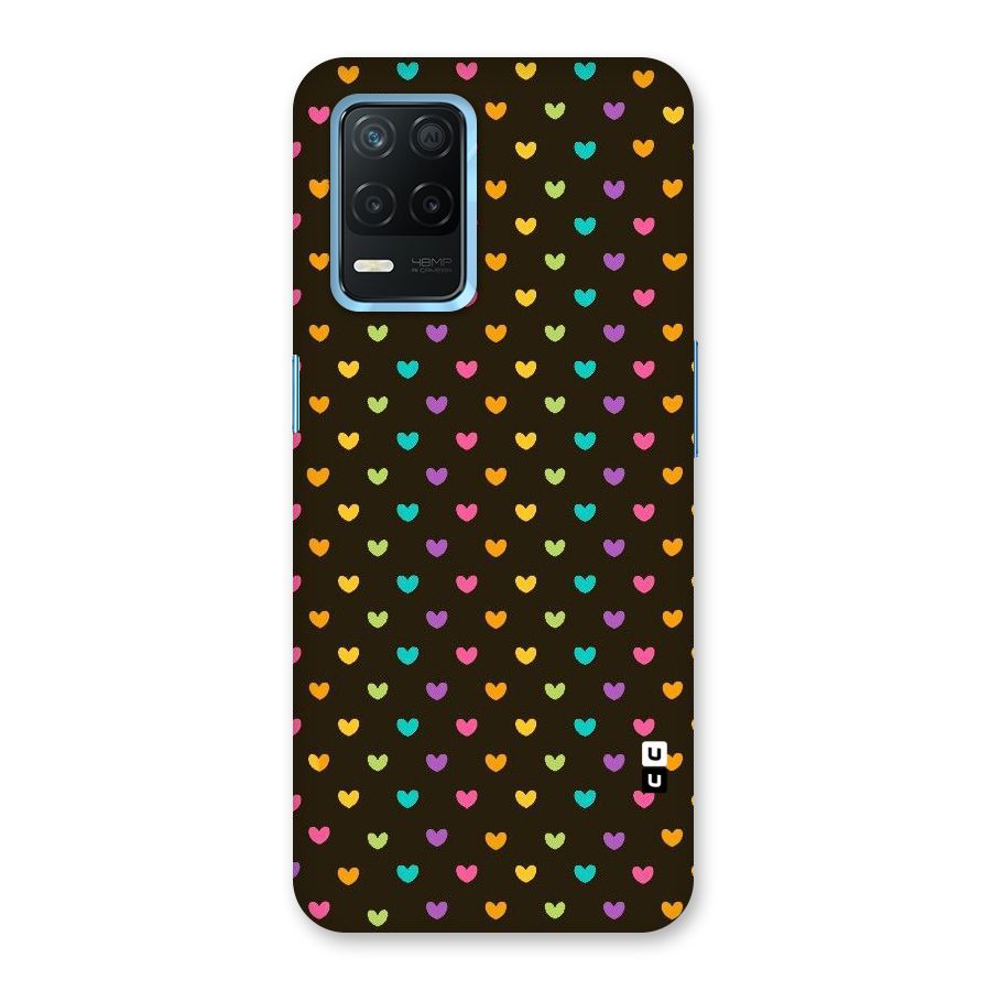 Rainbow Hearts Back Case for Realme 8s 5G