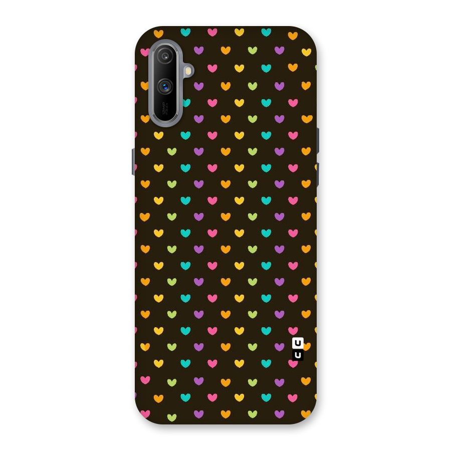Rainbow Hearts Back Case for Realme C3