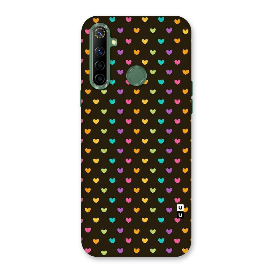 Rainbow Hearts Back Case for Realme Narzo 10