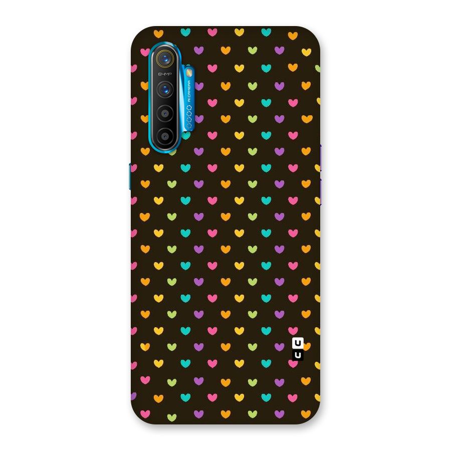 Rainbow Hearts Back Case for Realme XT