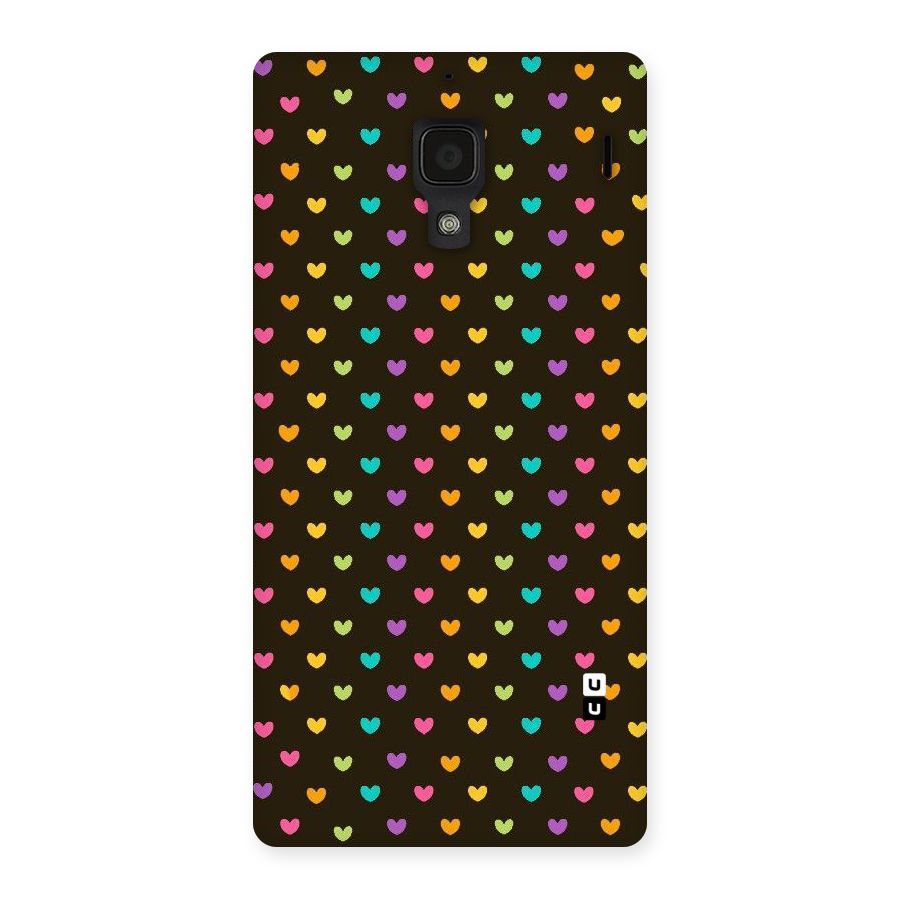 Rainbow Hearts Back Case for Redmi 1S