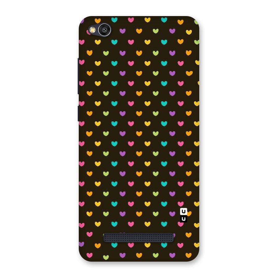 Rainbow Hearts Back Case for Redmi 4A