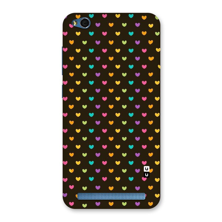 Rainbow Hearts Back Case for Redmi 5A
