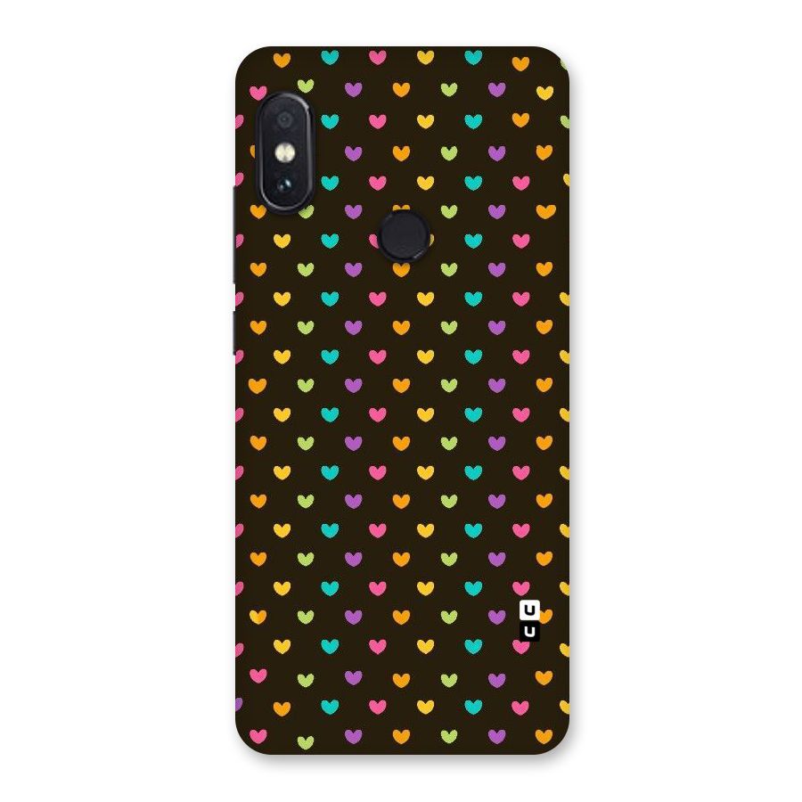 Rainbow Hearts Back Case for Redmi Note 5 Pro
