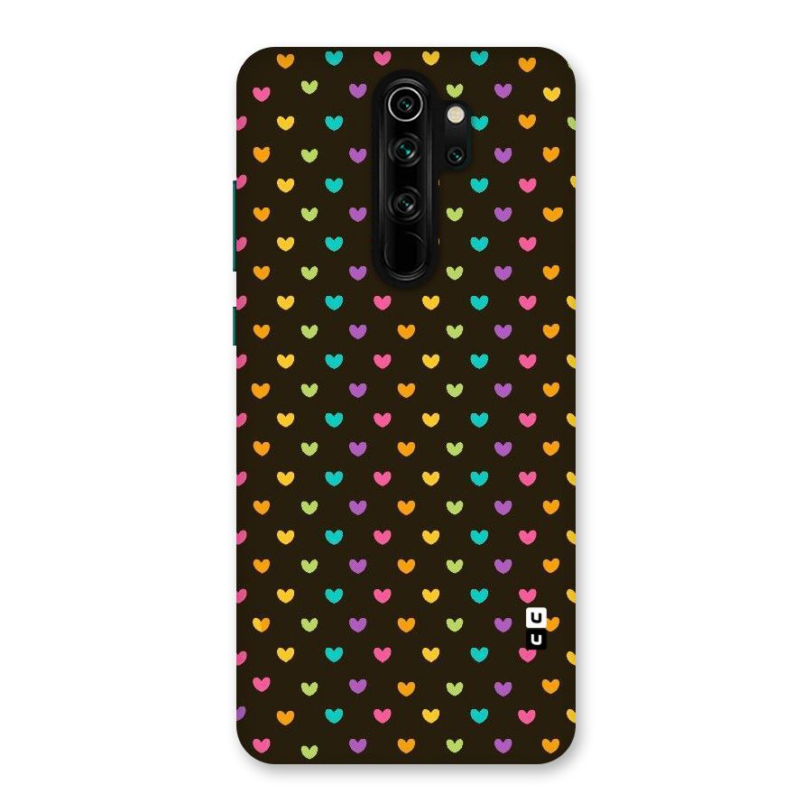 Rainbow Hearts Back Case for Redmi Note 8 Pro
