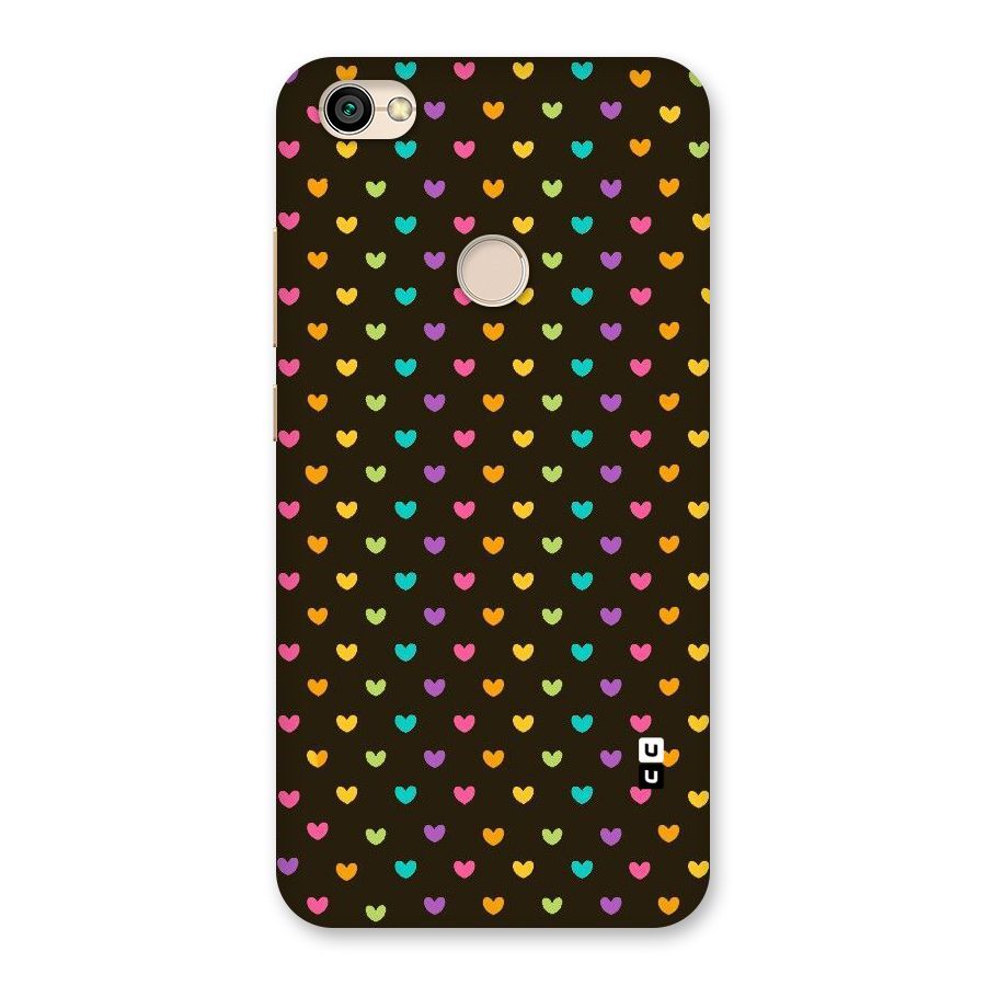 Rainbow Hearts Back Case for Redmi Y1 2017