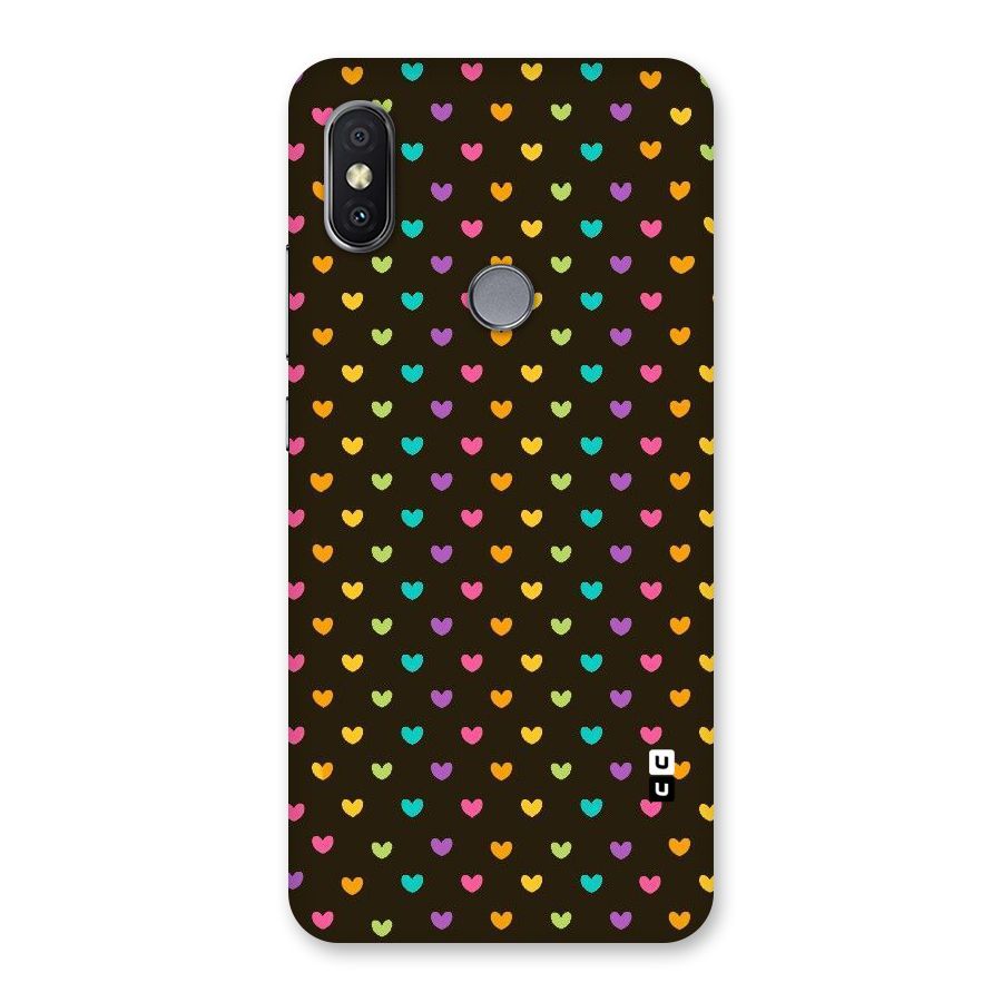 Rainbow Hearts Back Case for Redmi Y2