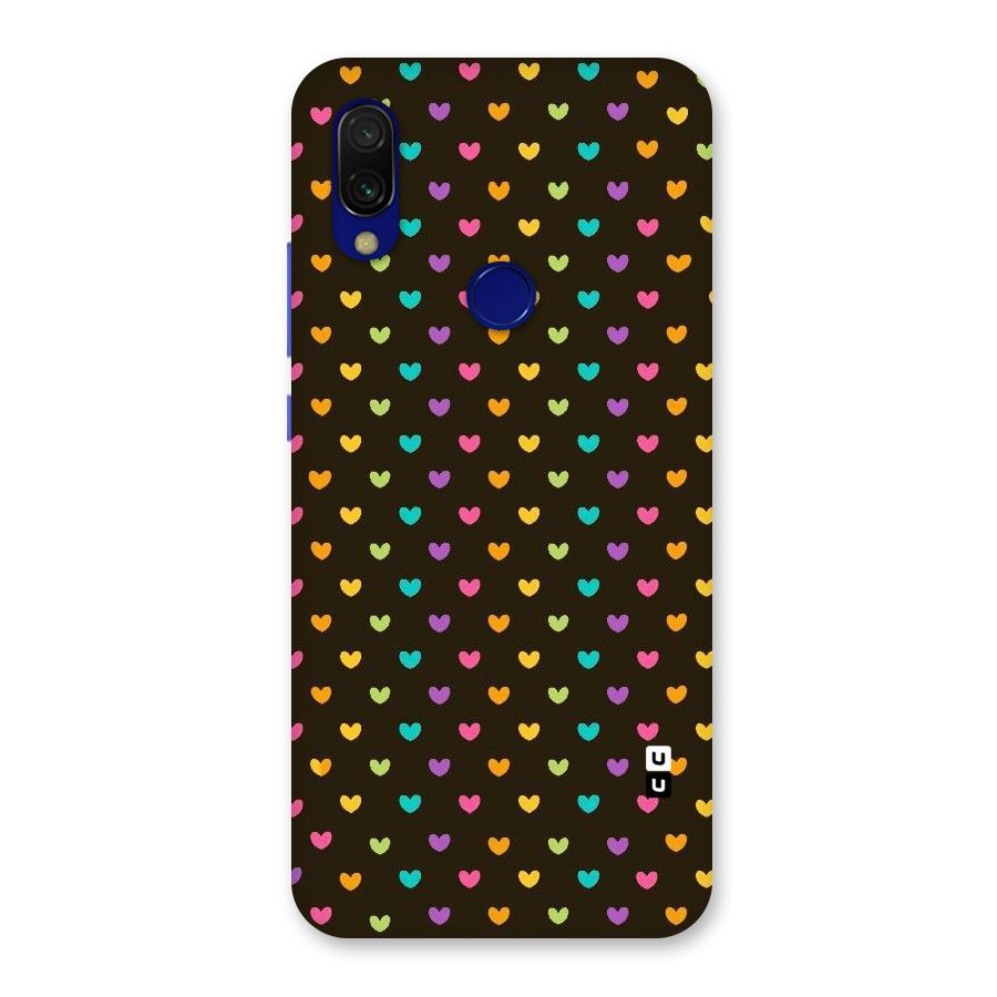 Rainbow Hearts Back Case for Redmi Y3
