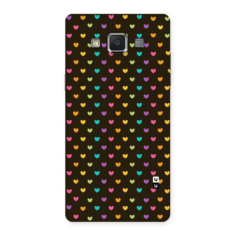 Rainbow Hearts Back Case for Samsung Galaxy A5