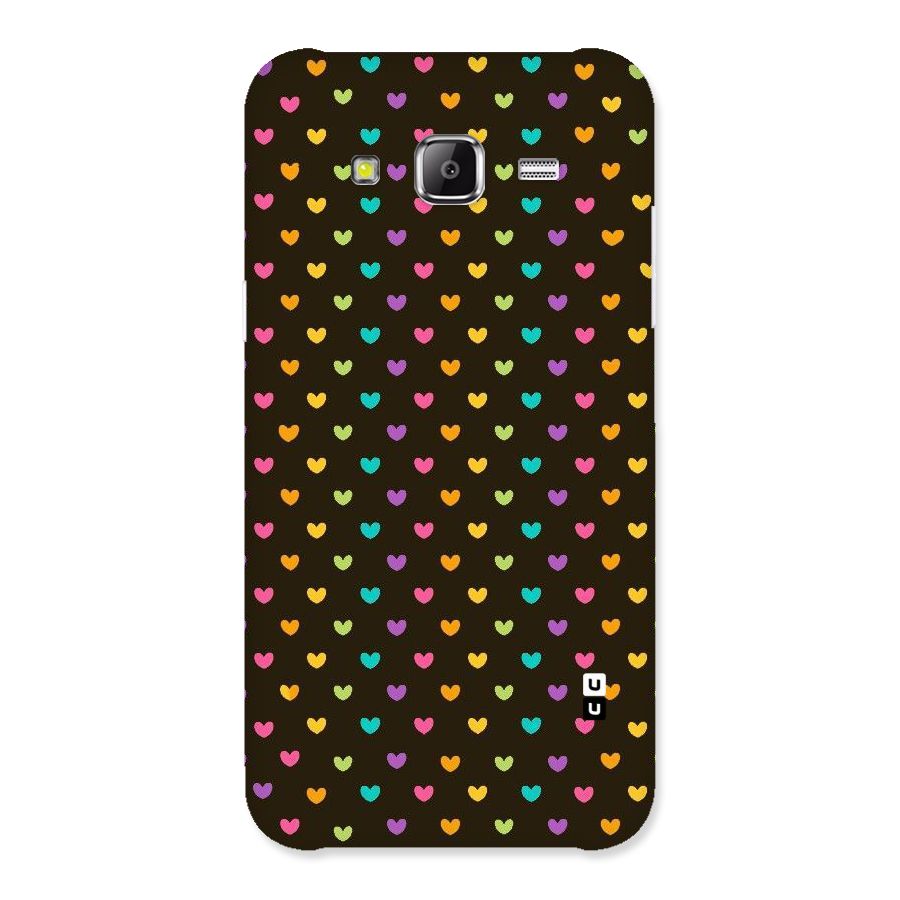 Rainbow Hearts Back Case for Samsung Galaxy J2 Prime