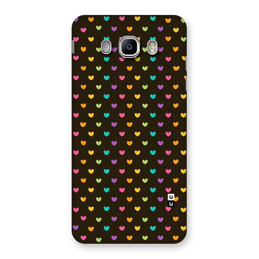 Rainbow Hearts Back Case for Samsung Galaxy J5 2016