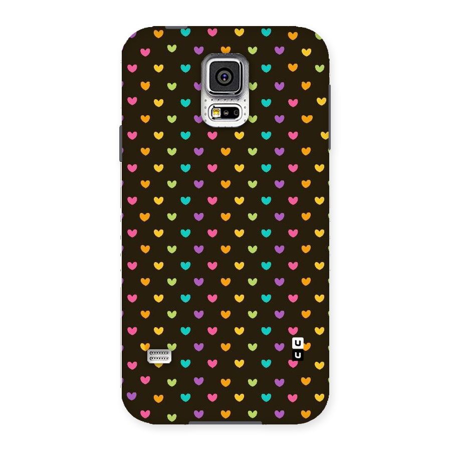 Rainbow Hearts Back Case for Samsung Galaxy S5