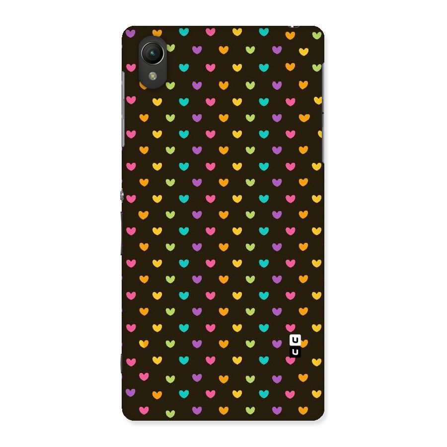 Rainbow Hearts Back Case for Sony Xperia Z2