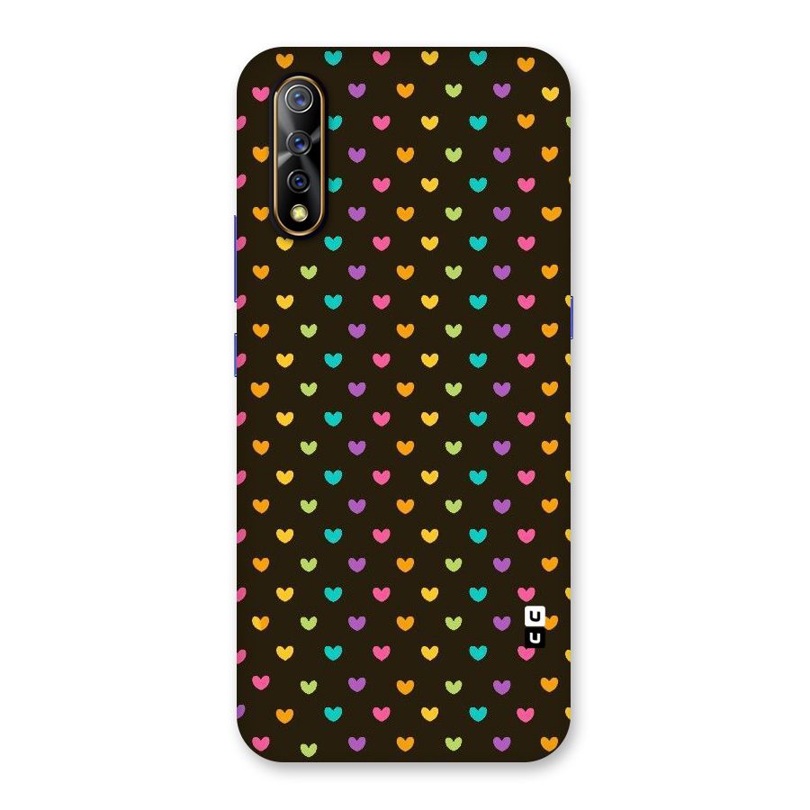 Rainbow Hearts Back Case for Vivo S1