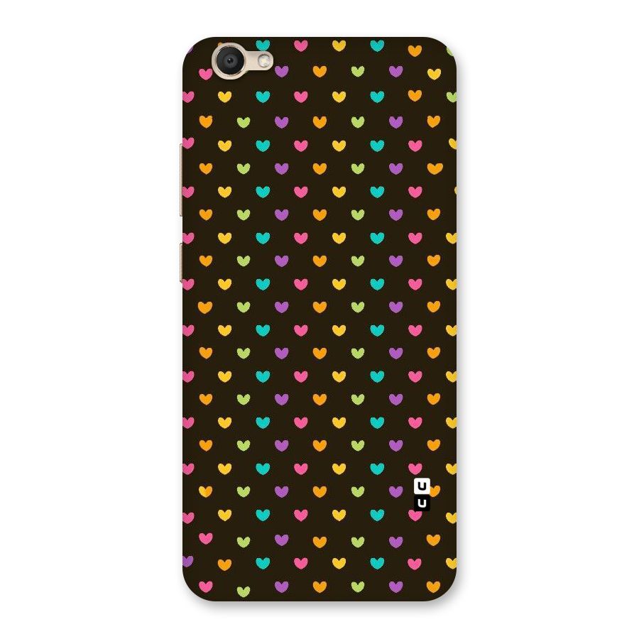 Rainbow Hearts Back Case for Vivo V5