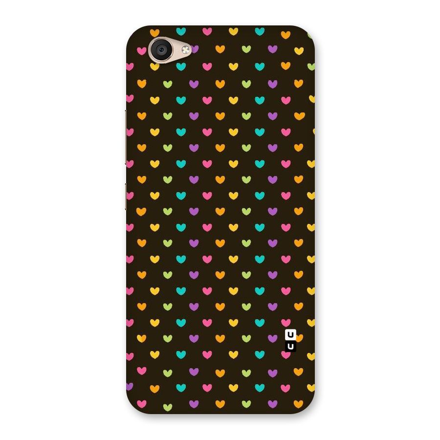 Rainbow Hearts Back Case for Vivo V5 Plus