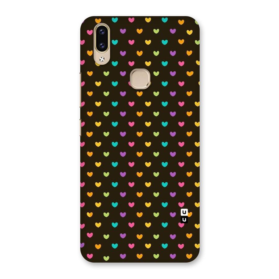 Rainbow Hearts Back Case for Vivo V9 Youth