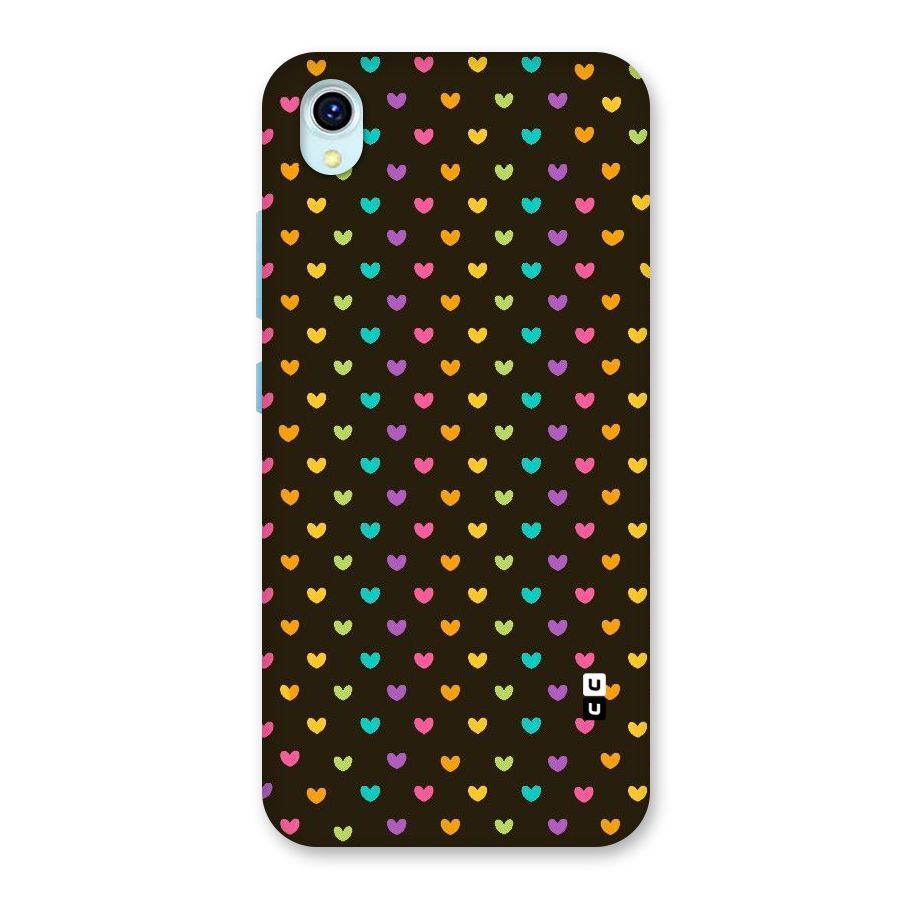 Rainbow Hearts Back Case for Vivo Y1s