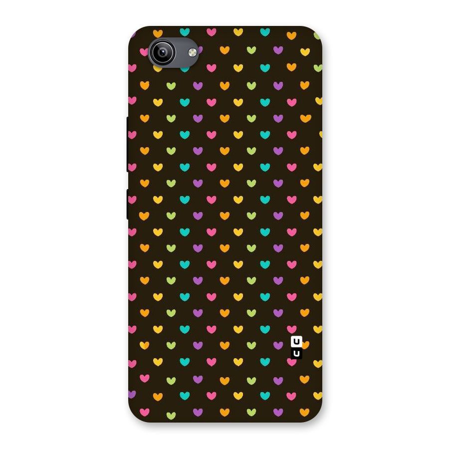 Rainbow Hearts Back Case for Vivo Y81i