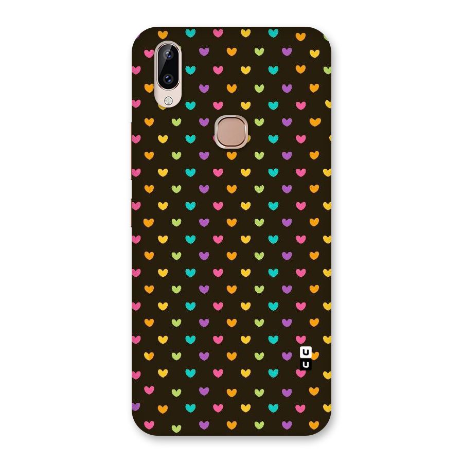Rainbow Hearts Back Case for Vivo Y83 Pro