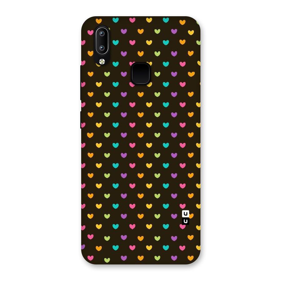 Rainbow Hearts Back Case for Vivo Y93