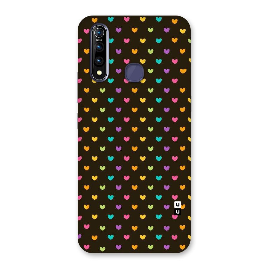 Rainbow Hearts Back Case for Vivo Z1 Pro