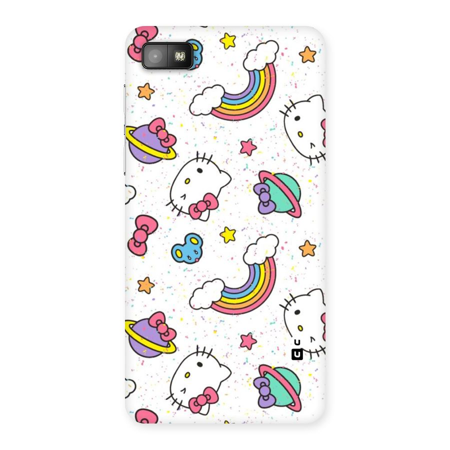 Rainbow Kit Tee Back Case for Blackberry Z10