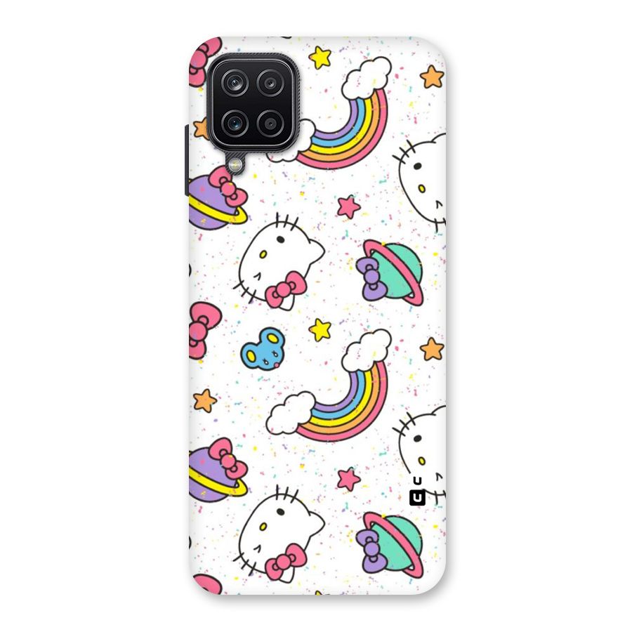 Rainbow Kit Tee Back Case for Galaxy A12