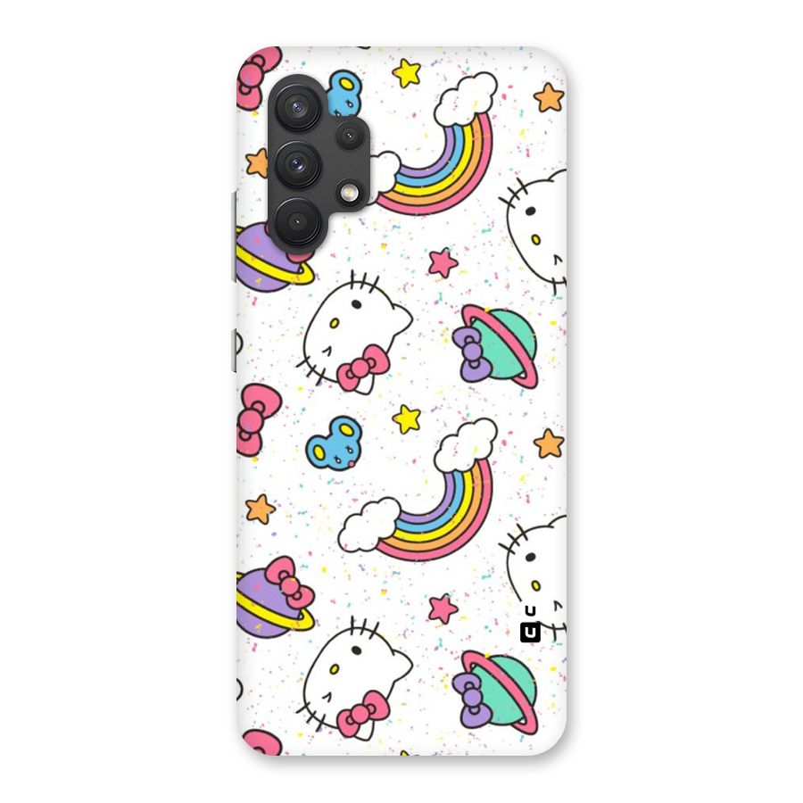 Rainbow Kit Tee Back Case for Galaxy A32