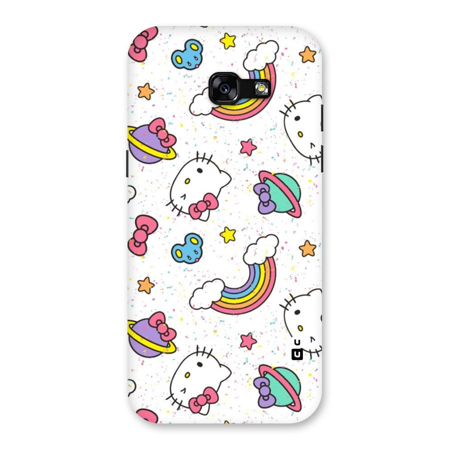 Rainbow Kit Tee Back Case for Galaxy A5 2017